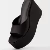 Sandalias tipo mule con plataforma BLACK Sandalias tipo mule con plataforma BLACK