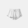 Shorts de punto gofrado Grey