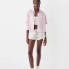 Shorts de punto gofrado Grey