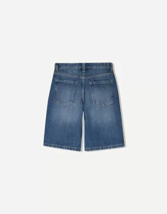 Shorts vaqueros holgados Blue