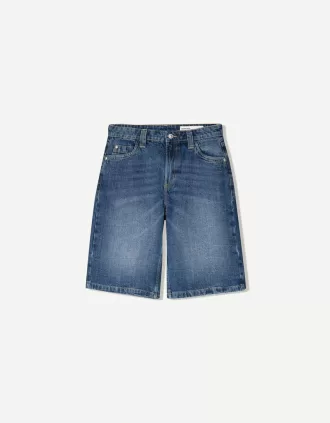 Shorts vaqueros holgados Blue