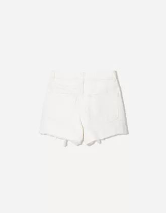 Shorts vaqueros rotos White