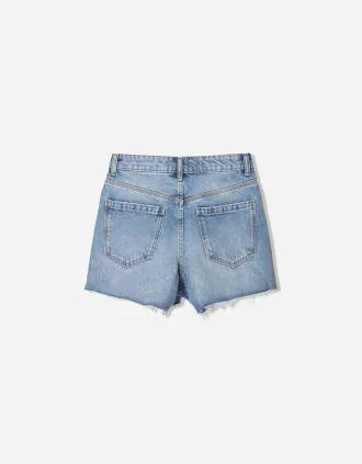 Shorts vaqueros rotos Blue
