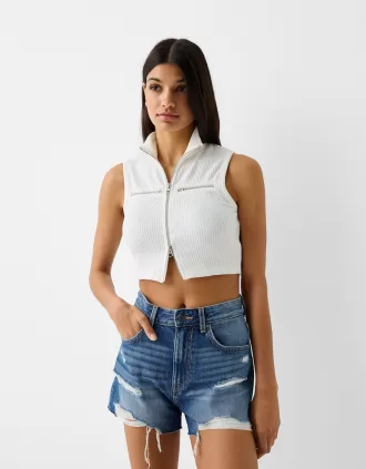 Shorts vaqueros rotos Blue