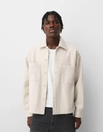Sobrecamisa de franela Sand