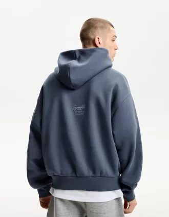 Sudadera Washed out blue