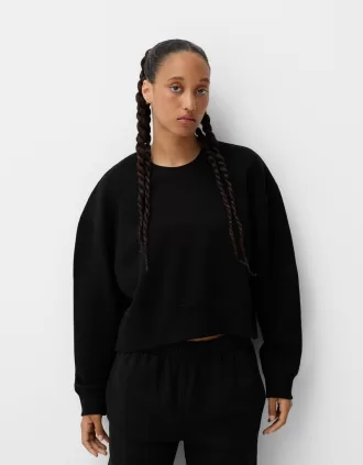 Sudadera básica Black