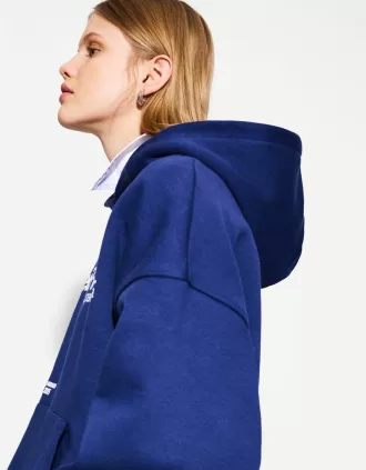 Sudadera con capucha estampada Blue