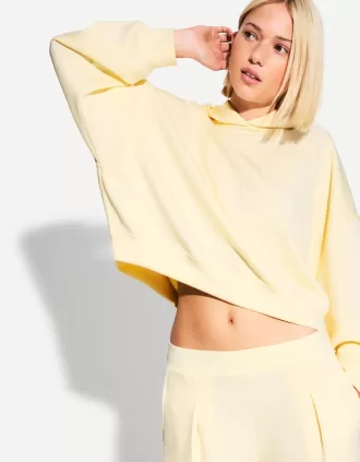 Sudadera con capucha extragrande Yellow