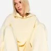 Sudadera con capucha extragrande Yellow