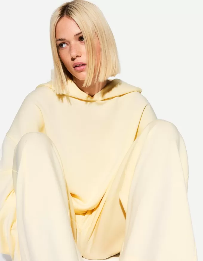 Sudadera con capucha extragrande Yellow