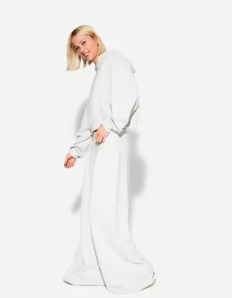 Sudadera con capucha extragrande Grey