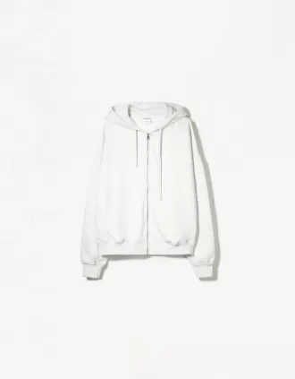 Sudadera con capucha y cremallera Grey