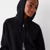 Sudadera con capucha y cremallera Black