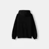 Sudadera con capucha y cremallera Black