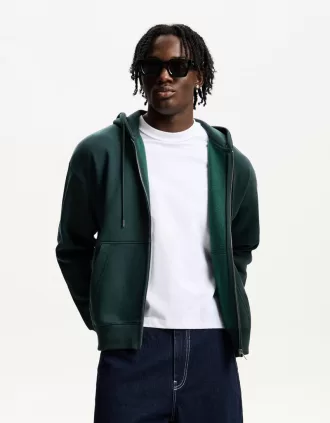 Sudadera con cremallera Green