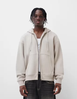 Sudadera con cremallera Grey