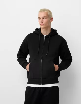 Sudadera con cremallera Black