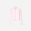 Sudadera de cuello alto con cremallera Pink