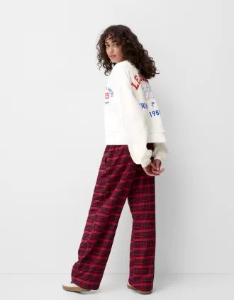 Sudadera estampada White