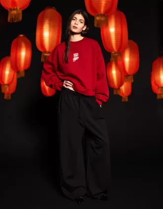 Sudadera estampada Red