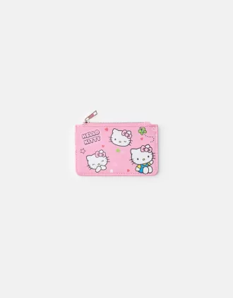 Tarjetero Hello Kitty Manía Pink
