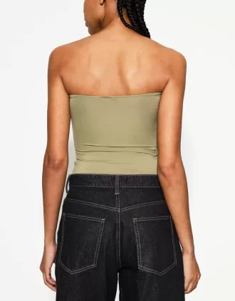 Top bandeau Khaki