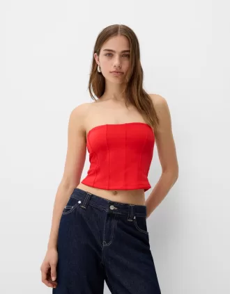 Top bandeau Red