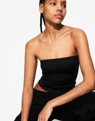 Top bandeau Black