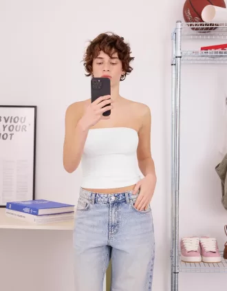 Top bandeau Cream