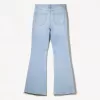 Vaqueros acampanados Light blue
