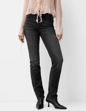 Vaqueros ajustados Black