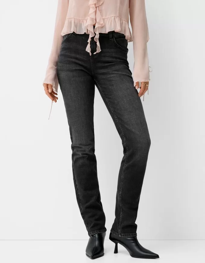 Vaqueros ajustados Black