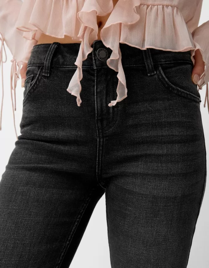 Vaqueros ajustados Black