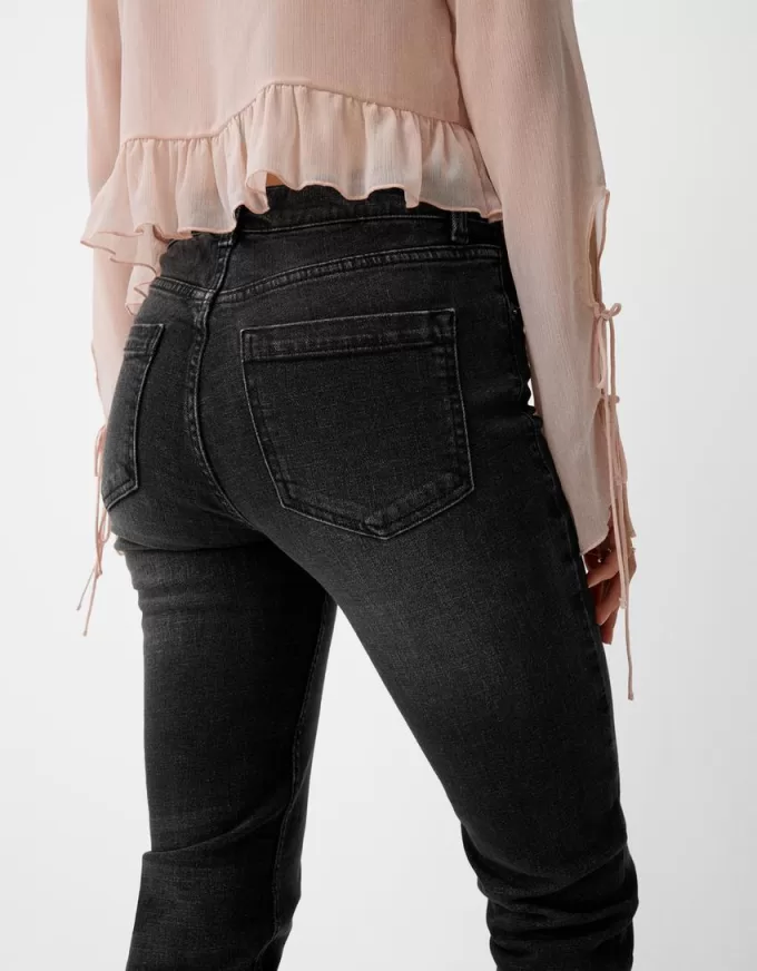 Vaqueros ajustados Black