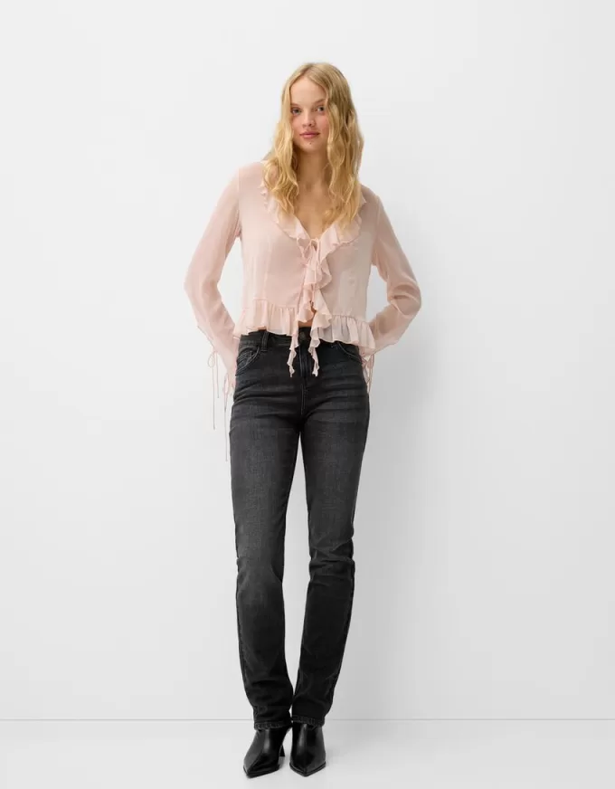 Vaqueros ajustados Black