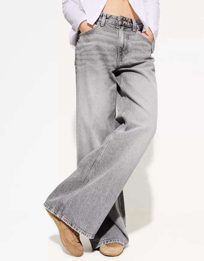 Vaqueros anchos Grey