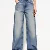 Vaqueros anchos Washed out blue