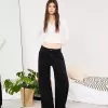Vaqueros anchos Black