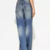 Vaqueros anchos Washed out blue