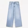 Vaqueros anchos Light blue