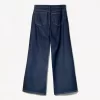 Vaqueros anchos Navy