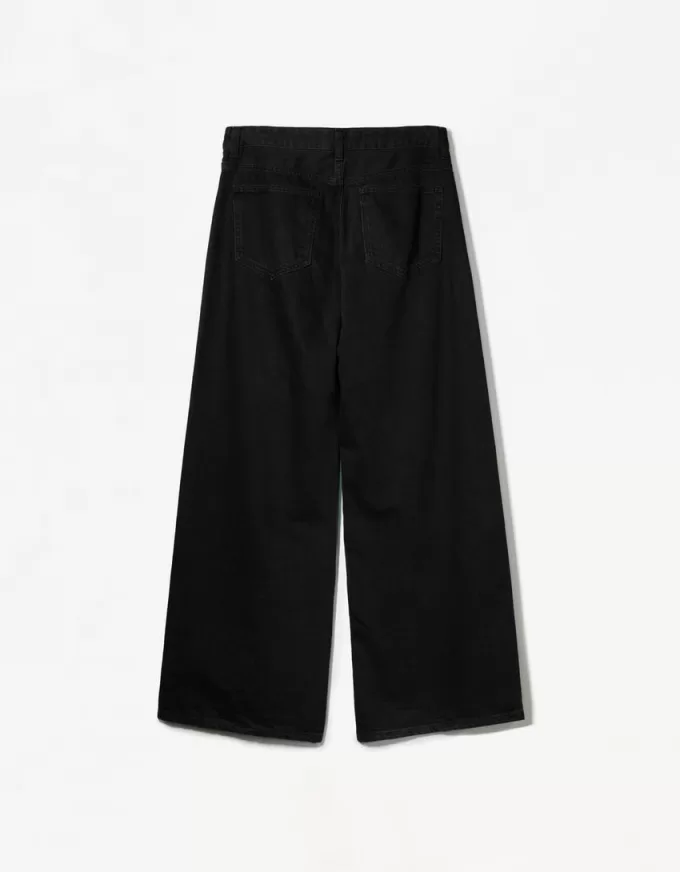 Vaqueros anchos Black