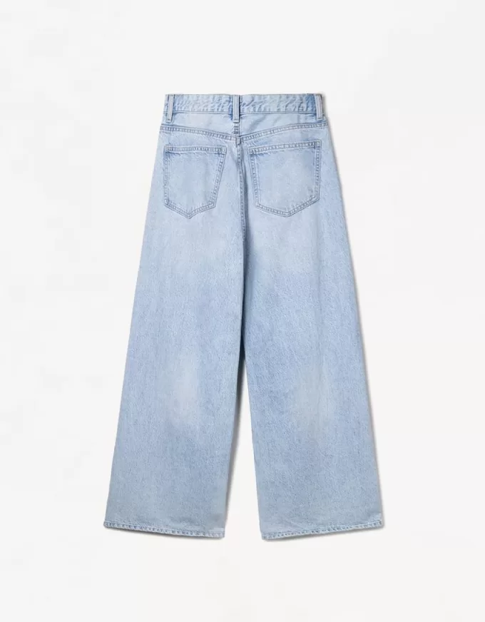 Vaqueros anchos Light blue