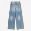 Vaqueros anchos Washed out blue