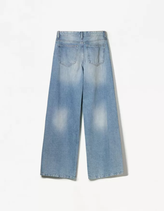 Vaqueros anchos Washed out blue
