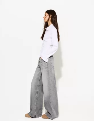 Vaqueros anchos Grey