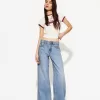 Vaqueros anchos Light blue