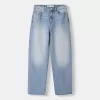 Vaqueros anchos de corte recto Light blue