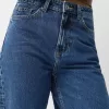 Vaqueros anchos de corte recto Blue